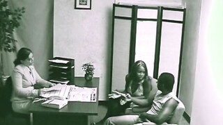 Black Couple Secretly Screwed Rush at the Office