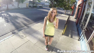 Petite shopaholic hoe does everything for new clothes