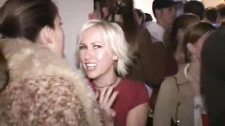 University teen gives head as others watch