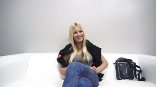 Timid Dorm Chick with Big Natural Tits Gets Hard Fuck to Orgasm