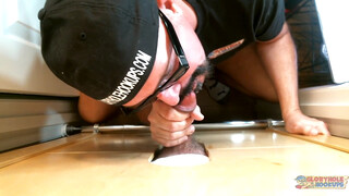 Gloryhole Repeat Visitor Leaves Happy Again