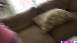 Sexy Brunette with big tits Fucking Hardcore & Mouth Fucks