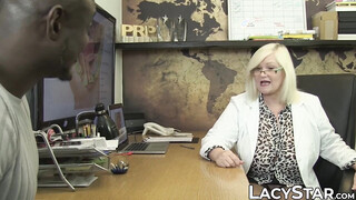 Big Boobed Lacey Starr interracial assfucking penetration doggystyle