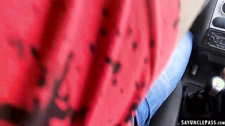 Horny Milo Star invited Isra Hell for sexy sex before heading home