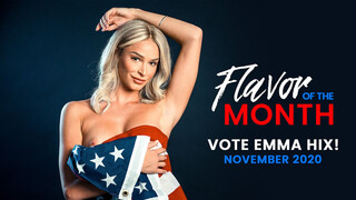 Juicy blonde Emma Hix takes a hard plowing in the office