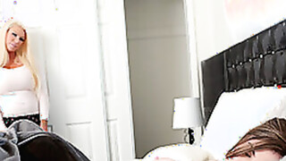 FAMILY STROKES Sneaky & Sleepy Step Sex - Blake Valentine