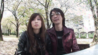 Introverted Asian Cutie Gets Her Snatch Toyed In Front Of Her BF