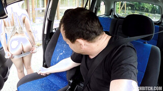 Charming Blonde TEEN Gets Driver´s Lesson