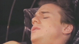 Classic blonde babe sucks shaft before doggystyle pounding