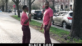 BlackGodz - Ebony God Fucks A Hopeless Unemployed Boy