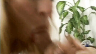 Naughty dick sucking teen gets it on