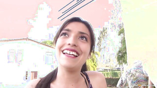Colombian Babe Veronica Marin Gets Picked Up For A Crazy Fuck