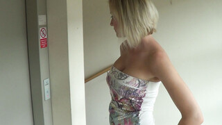 Amazing Big Tits Blonde Banged Like a Tart