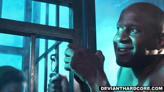 Caged PAWG Sodomized By Totally Not A Creep