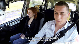 Wonderful Redhead Teen Persuaded For Sex In The Car