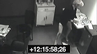Secret pissing bitch screws over her colleague