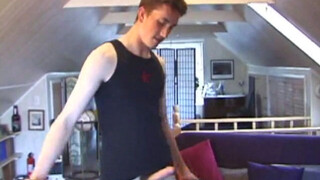 Huge Cock Derek Jacks Off