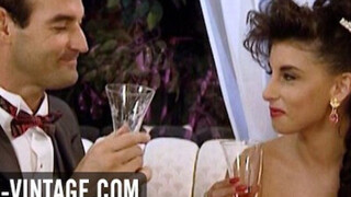 Hot celebration with big boobed Sarah Young