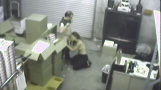 Secretary gets down & dirty sucking meat