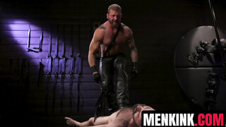 Unshaved Buster Rhodes flogged & suspended as Colby Jansens relief