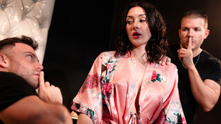 Big boobs MILF fucks hubby & best friend to prove her loyalty