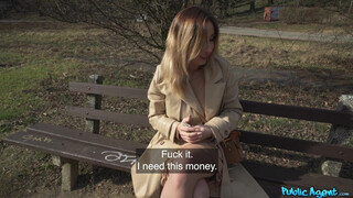 Unemployed wifey takes the opportunity to earn some EZ cash - Mia Brown