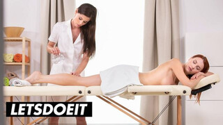 Sapphic Massage Seduction Ends in Ecstasy