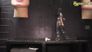 Latin Twerker Molly Gets Her Twat Ravaged By A Huge Dick