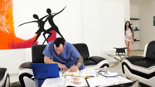 Tattooed hottie Marley Brinx gets ravaged by her stepbrother