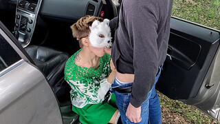 Emily Takes That Prick Outside - Emily Davis & David Nigh