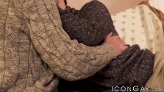 Dante Colle bend his booty over for hardcore sex with Michael Delray