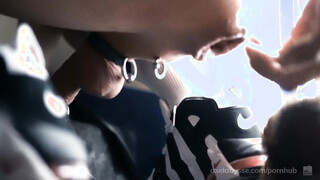 Public Stairway Fisting with Axel & Bulrog, Excerpt from "Shout"