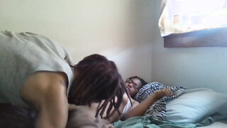 Sassy Ebony Babe Gets Her Cunt Eaten Out By Randy big black dick