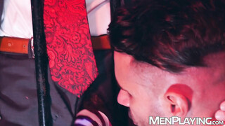 Classy businessmen Dani Robles & Marco Napol mutually raw breed