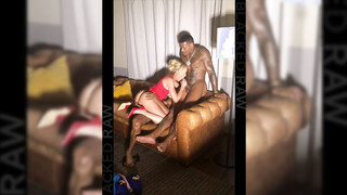 BLACKED RAW - This black prick hungry mommy was craving a spit roast