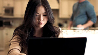 Asian teen Lulu Chu heard MILF Slimthick Vic fuck her roomie Seth Gamble