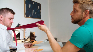 Best behavior at workplace leads to stepbrother ass fucking - Ryan Jordan, Johnny Ford