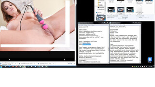 Krissy fuck her MILF twat with a pink dildo