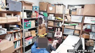 Young Anastasia takes it from behind after stealing