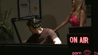 Snatch eaten office blonde with huge boobs