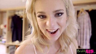 My whore sister has a hefty meat in her daily menu