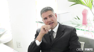 Ass Pumping Hardcore At the Office For Isabella Nice After She Deepthroats Her Coworker