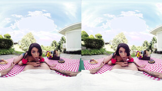 She Wants Picnic, I Give Her a Creampie - Virtual Real Porn