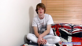 LollipopTwinks: Kai Alexander Takes Full Control Stroking With Fierce Rhythm &