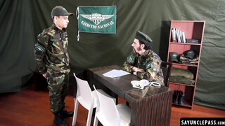 Jordi Leonard catches Rick Lennon playing with a dildo & fucks him