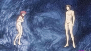 Chick gets Double penetration enjoying a good doggystyle - Uncensored Hentai