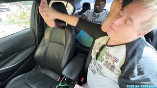 Black Bear Aaron Giggles Hard While Matt Tickles Him