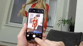 Innocent looking blonde gets POV treatment