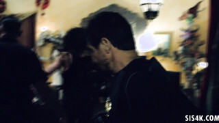 SISTERTRICK - Officers entering into a family quarrel