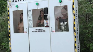 Czech chick Naomi Bennet in 'GirlsTakeAway'